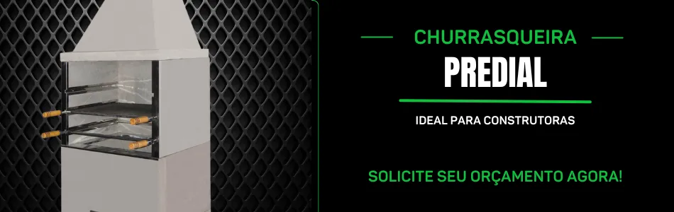 Churrasqueira Predial Inox Gourmet